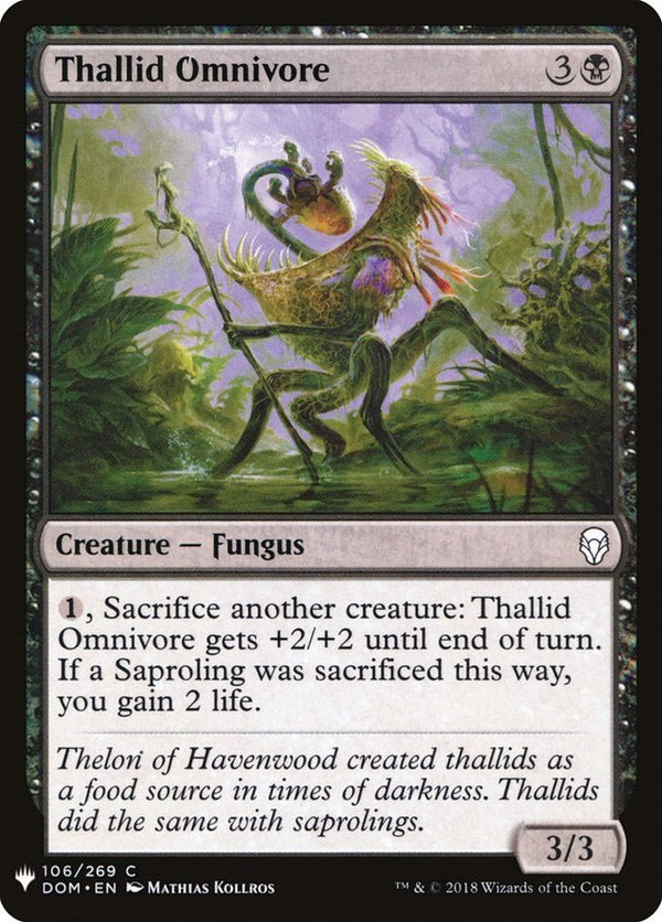 Thallid Omnivore [LIST - 106] - Cartes Sportives Rive Sud