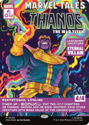 Thanos, The Mad Titan (Borderless) (0400) [MSH - 400] - Cartes Sportives Rive Sud