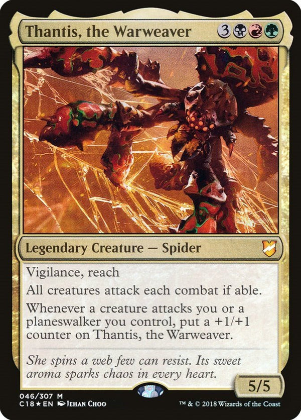 Thantis, the Warweaver [C18 - 46] - Cartes Sportives Rive Sud