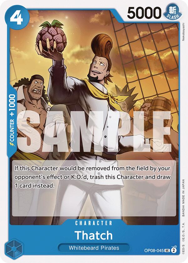 Thatch [OP08 - OP08 - 045] - Cartes Sportives Rive Sud