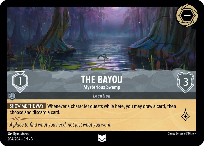 The Bayou - Mysterious Swamp [3 - 204/204] - Cartes Sportives Rive Sud