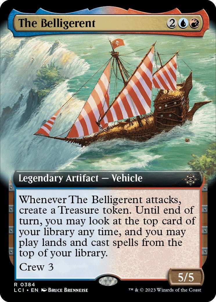 The Belligerent (Extended Art) [LCI - 384] - Cartes Sportives Rive Sud