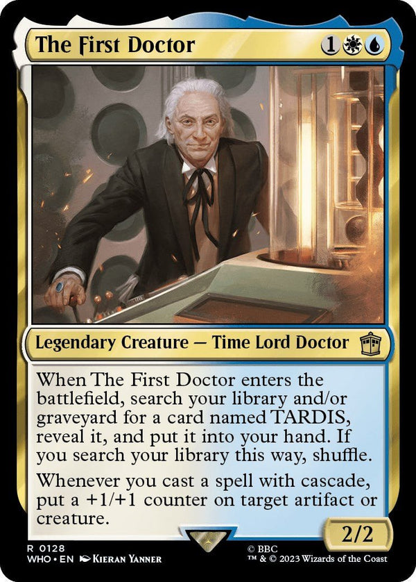 The First Doctor [WHO - 128] - Cartes Sportives Rive Sud