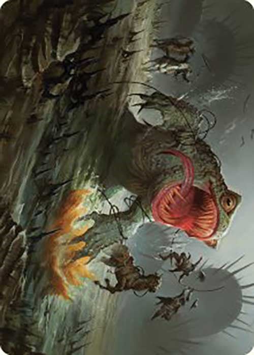 The Gitrog, Ravenous Ride Art Card [ASOTJ - 22] - Cartes Sportives Rive Sud
