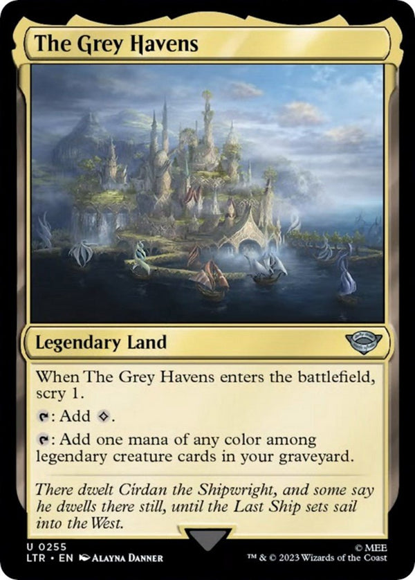 The Grey Havens [LTR - 255] - Cartes Sportives Rive Sud