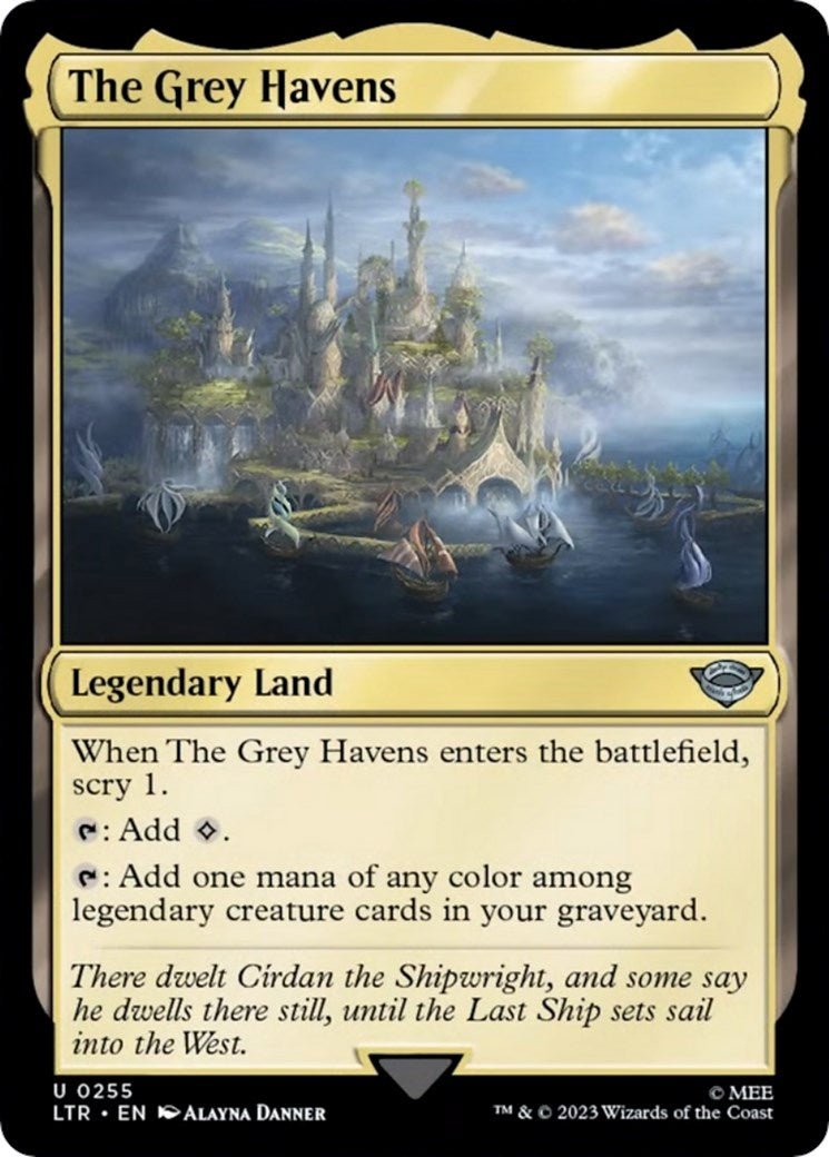 The Grey Havens [LTR - 255] - Cartes Sportives Rive Sud