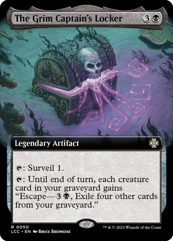 The Grim Captain's Locker (Extended Art) [LCC - 50] - Cartes Sportives Rive Sud