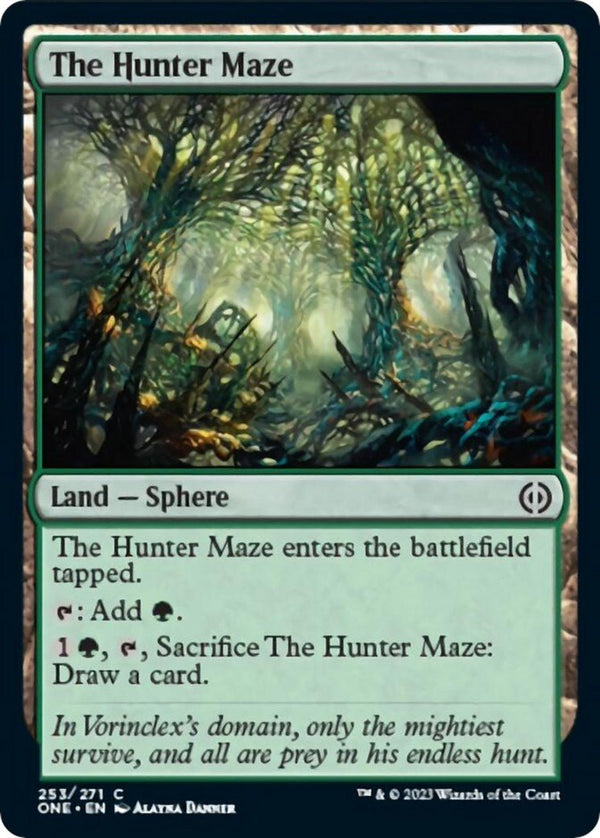 The Hunter Maze [ONE - 253] - Cartes Sportives Rive Sud