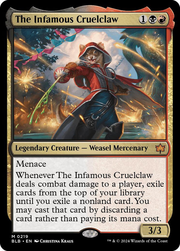 The Infamous Cruelclaw [BLB - 219] - Cartes Sportives Rive Sud