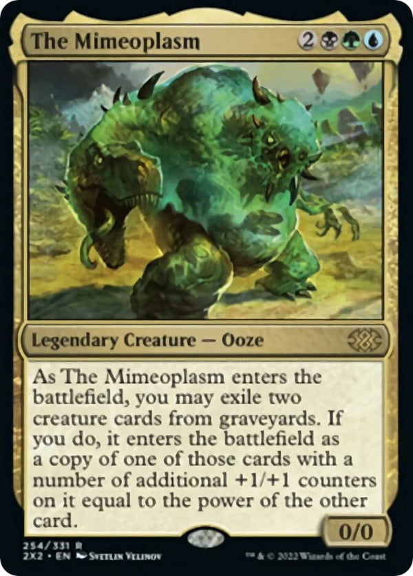 The Mimeoplasm [2X2 - 254] - Cartes Sportives Rive Sud