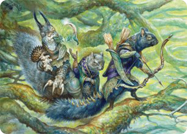 The Odd Acorn Gang Art Card [ASBLB - 32] - Cartes Sportives Rive Sud