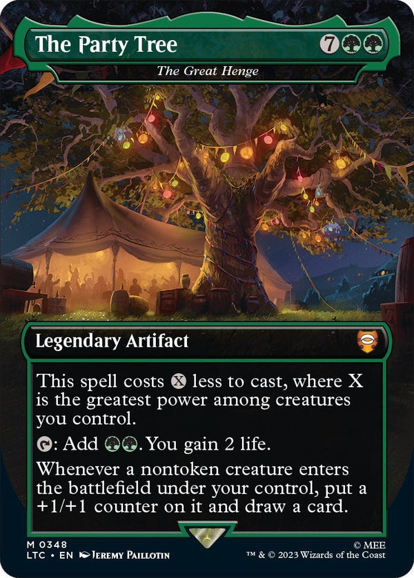 The Party Tree - The Great Henge [LTC - 348] - Cartes Sportives Rive Sud