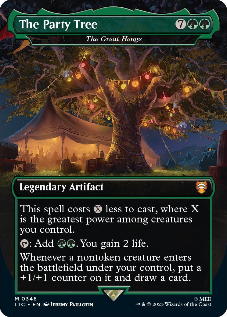 The Party Tree - The Great Henge [LTC - 348] - Cartes Sportives Rive Sud