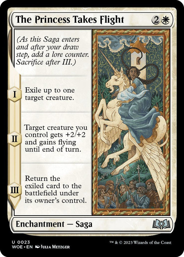 The Princess Takes Flight [WOE - 23] - Cartes Sportives Rive Sud