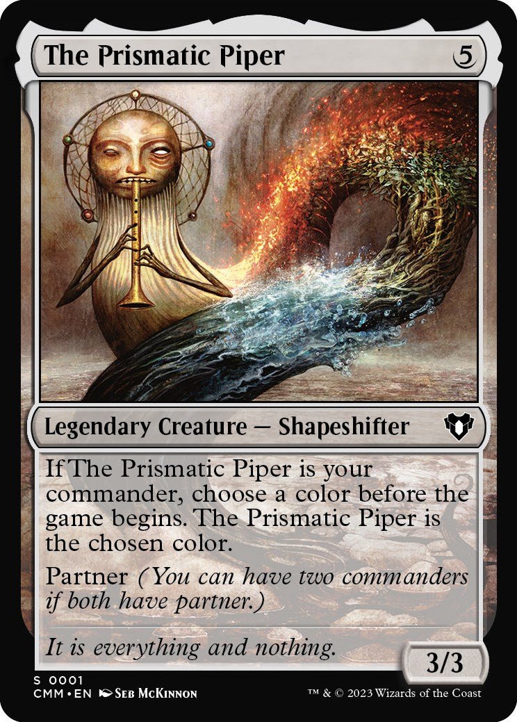 The Prismatic Piper [CMM - 1] - Cartes Sportives Rive Sud