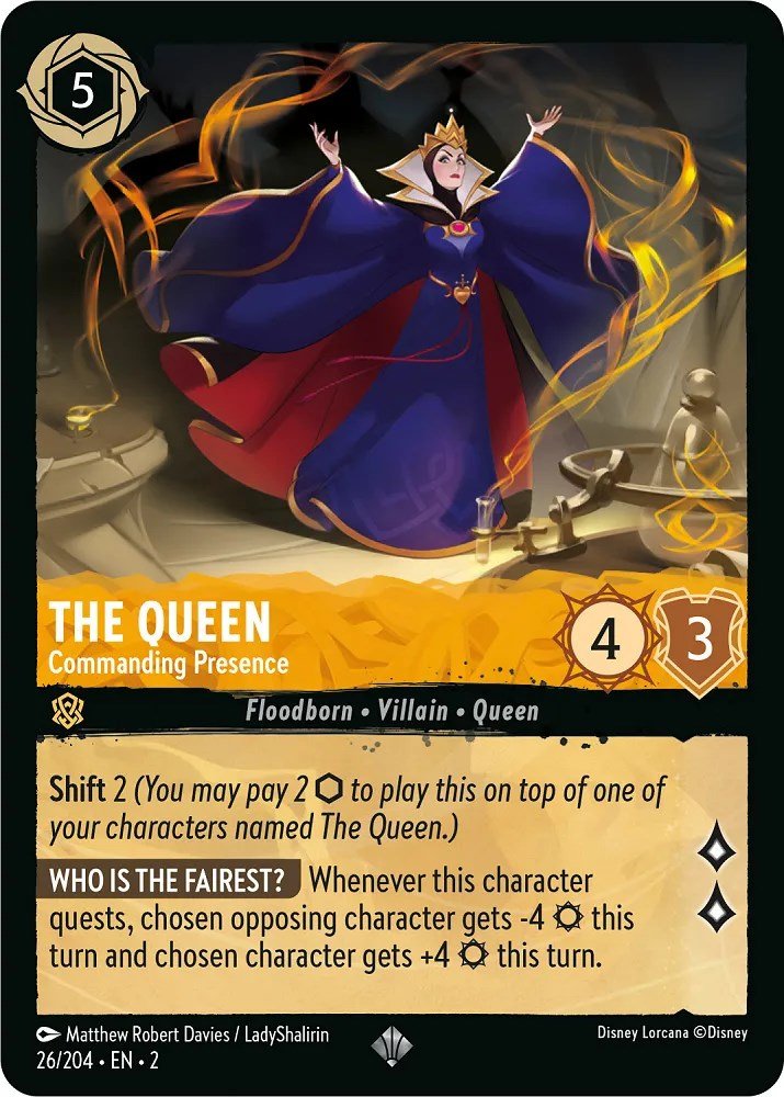 The Queen - Commanding Presence [2 - 26/204] - Cartes Sportives Rive Sud