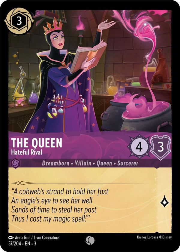 The Queen - Hateful Rival [3 - 57/204] - Cartes Sportives Rive Sud