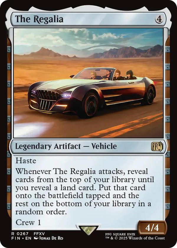 The Regalia [FIN - 267] - Cartes Sportives Rive Sud