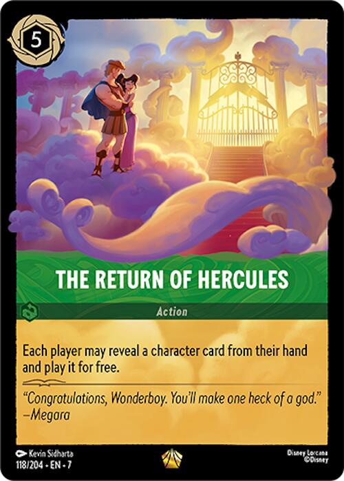 The Return of Hercules [7 - 118/204] - Cartes Sportives Rive Sud
