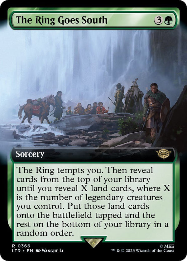 The Ring Goes South (Extended Art) [LTR - 366] - Cartes Sportives Rive Sud