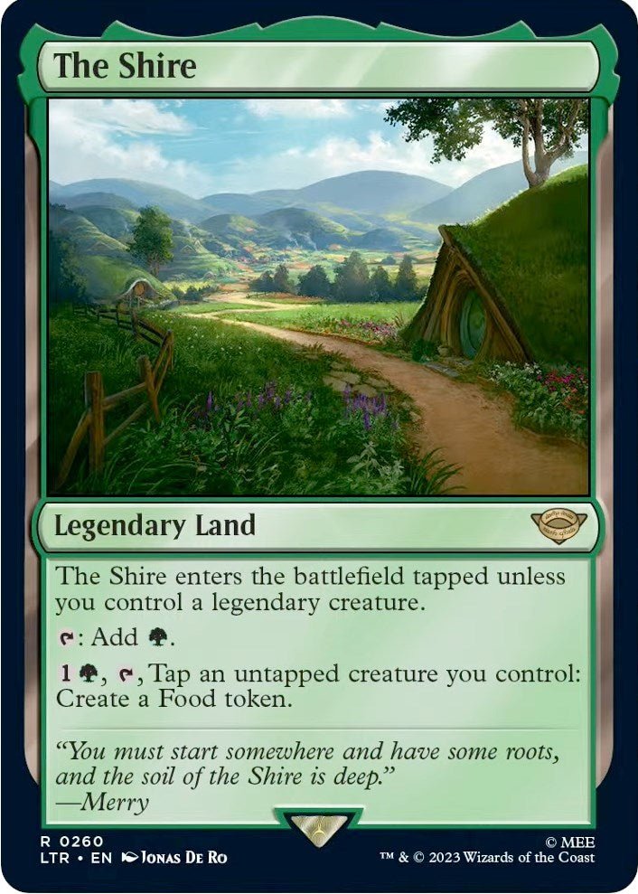 The Shire [LTR - 260] - Cartes Sportives Rive Sud