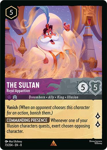 The Sultan - Royal Apparition [8 - 73/204] - Cartes Sportives Rive Sud