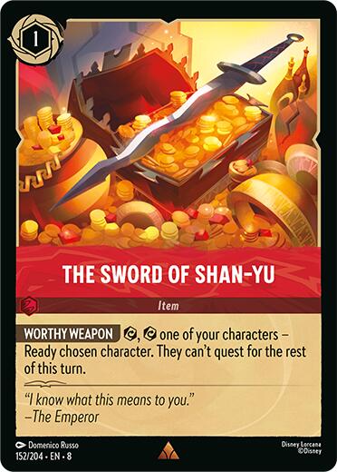 The Sword of Shan Yu [8 - 152/204] - Cartes Sportives Rive Sud