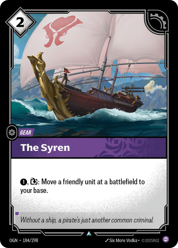 The Syren [OGN - 184/298] - Cartes Sportives Rive Sud