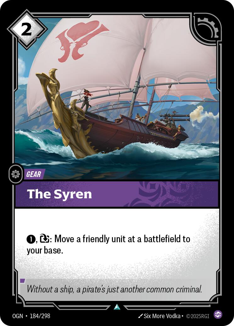 The Syren [OGN - 184/298] - Cartes Sportives Rive Sud
