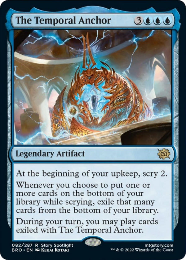 The Temporal Anchor [BRO - 82] - Cartes Sportives Rive Sud