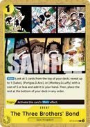 The Three Brothers' Bond (Reprint) [PRB - 02 - ST13 - 019] - Cartes Sportives Rive Sud