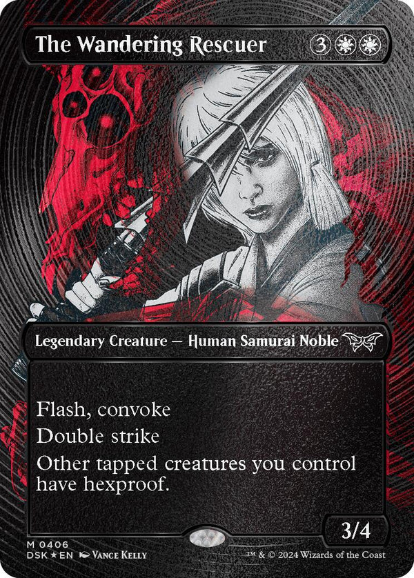 The Wandering Rescuer (Showcase) (Textured Foil) [DSK - 406] - Cartes Sportives Rive Sud
