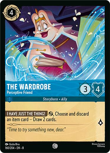 The Wardrobe - Perceptive Friend [8 - 160/204] - Cartes Sportives Rive Sud
