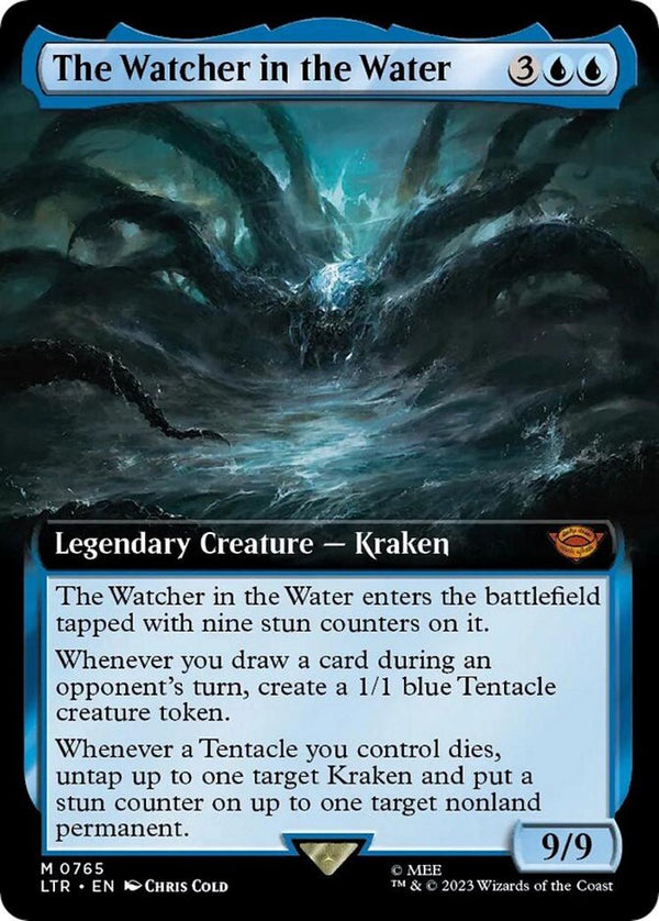 The Watcher in the Water (Extended Art) (Surge Foil) [LTR - 765] - Cartes Sportives Rive Sud