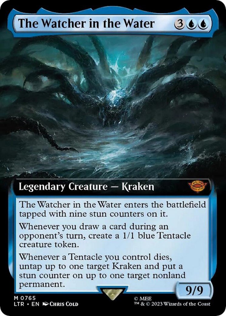 The Watcher in the Water (Extended Art) (Surge Foil) [LTR - 765] - Cartes Sportives Rive Sud