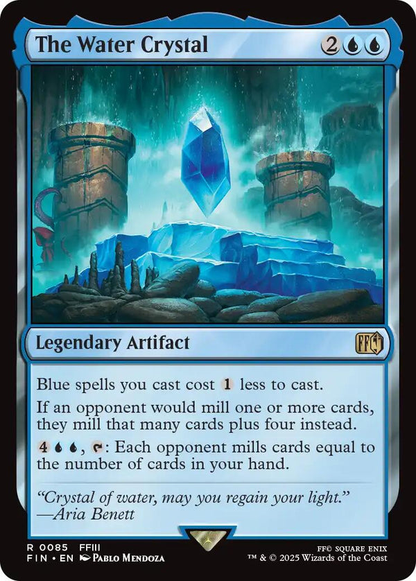 The Water Crystal [FIN - 85] - Cartes Sportives Rive Sud