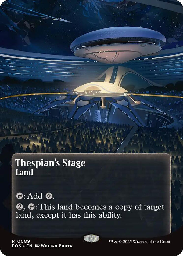 Thespian's Stage (0089) (Borderless) [EOS - 89] - Cartes Sportives Rive Sud