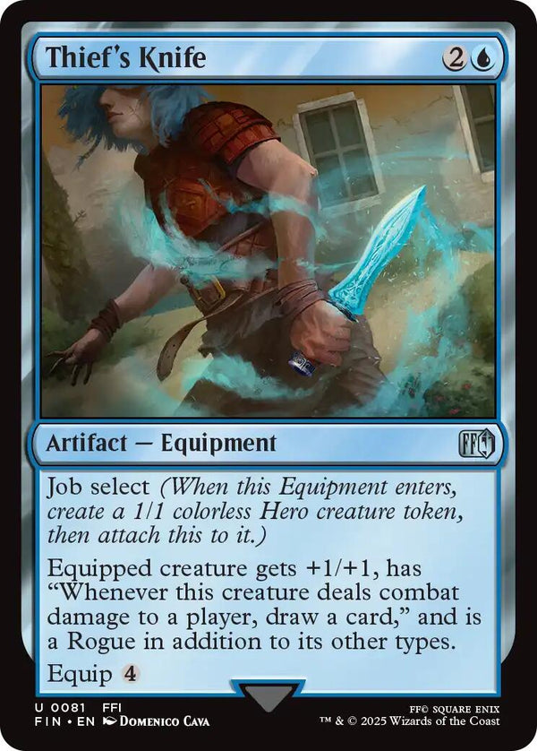 Thief's Knife [FIN - 81] - Cartes Sportives Rive Sud