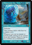 Thing in the Ice (Retro Frame) [INR - 460] - Cartes Sportives Rive Sud
