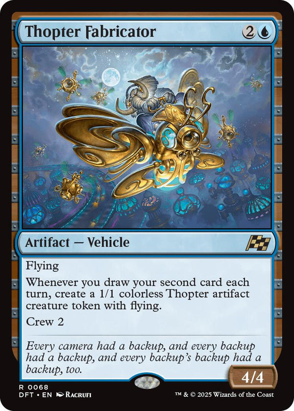 Thopter Fabricator [DFT - 68] - Cartes Sportives Rive Sud