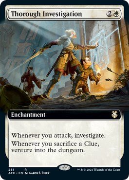Thorough Investigation (Extended Art) [AFC - 281] - Cartes Sportives Rive Sud
