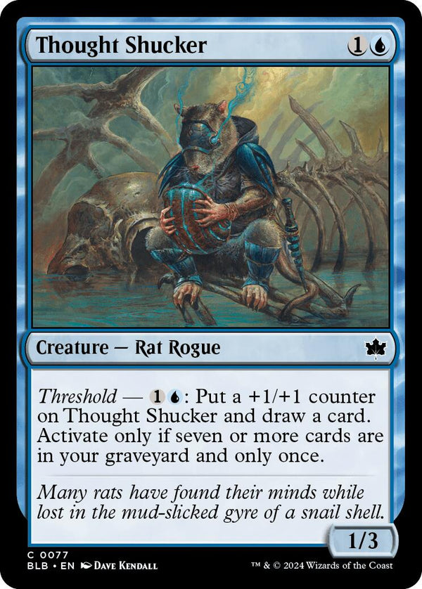Thought Shucker [BLB - 77] - Cartes Sportives Rive Sud