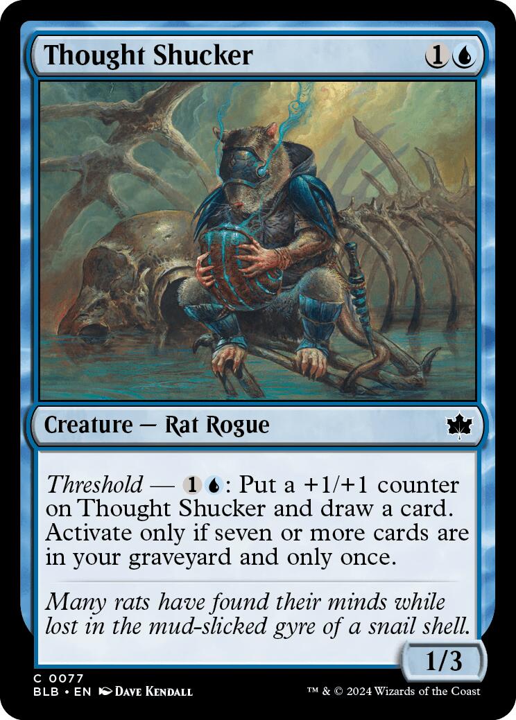 Thought Shucker [BLB - 77] - Cartes Sportives Rive Sud