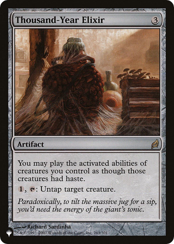 Thousand - Year Elixir [LIST - 263/301] - Cartes Sportives Rive Sud