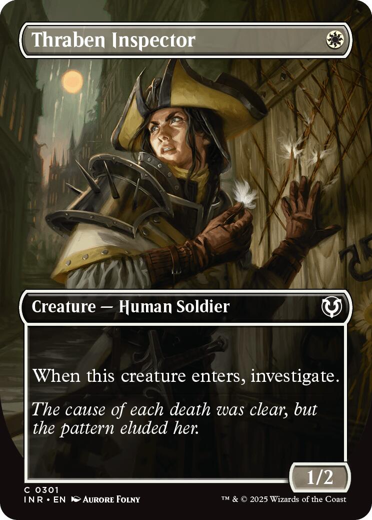 Thraben Inspector (Borderless) [INR - 301] - Cartes Sportives Rive Sud