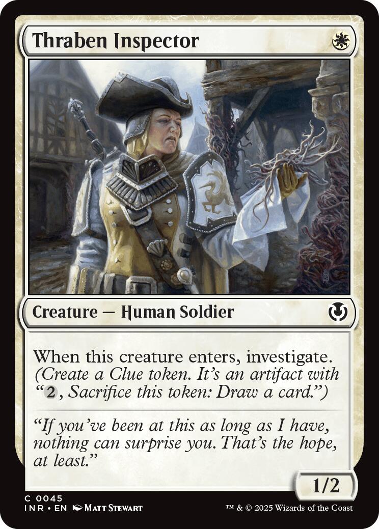 Thraben Inspector [INR - 45] - Cartes Sportives Rive Sud
