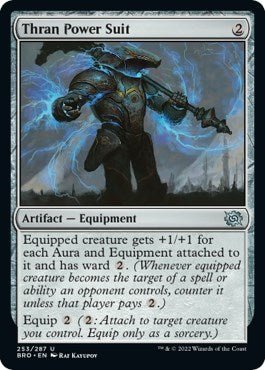 Thran Power Suit [BRO - 253] - Cartes Sportives Rive Sud