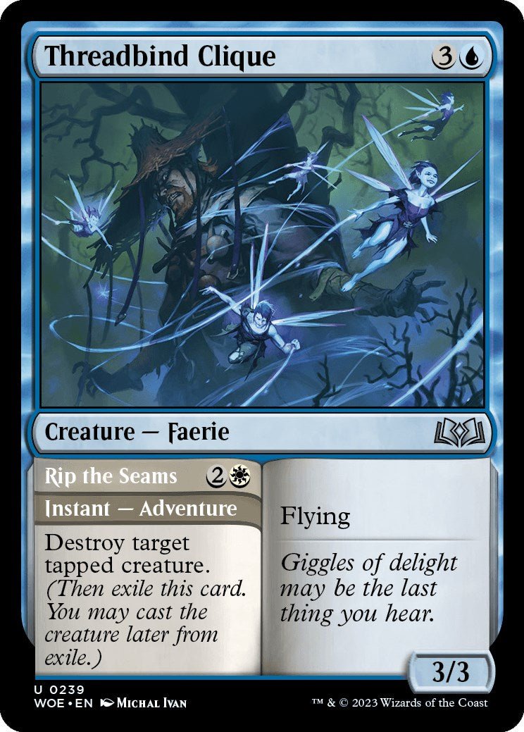 Threadbind Clique [WOE - 239] - Cartes Sportives Rive Sud