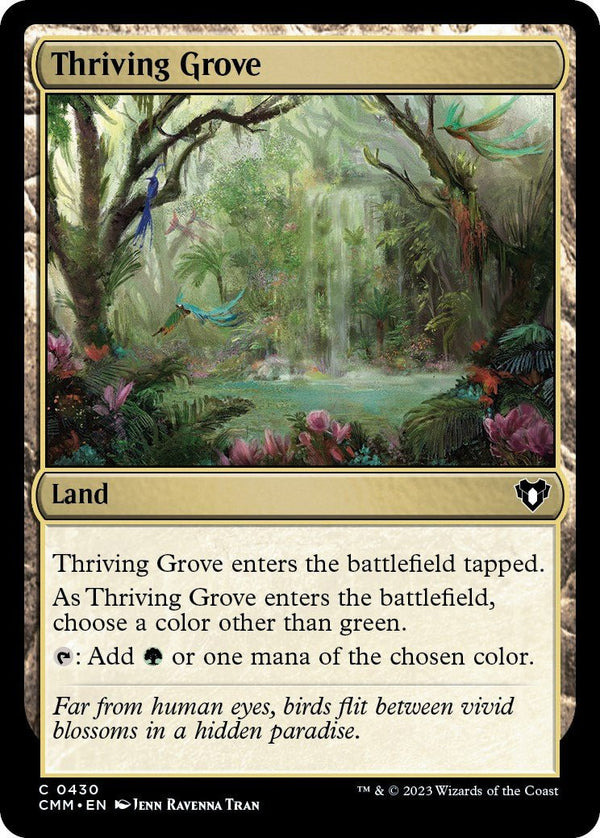Thriving Grove [CMM - 430] - Cartes Sportives Rive Sud