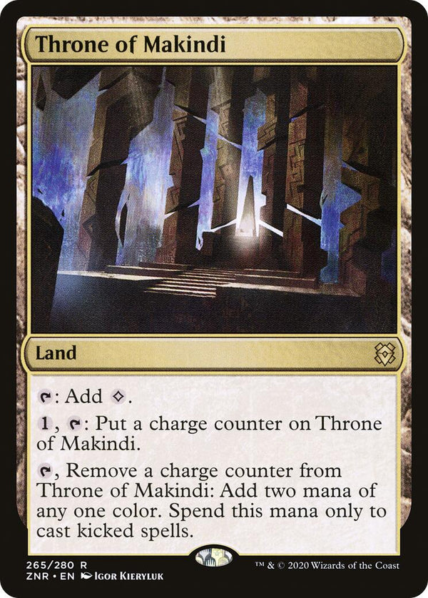 Throne of Makindi [ZNR - 265] - Cartes Sportives Rive Sud